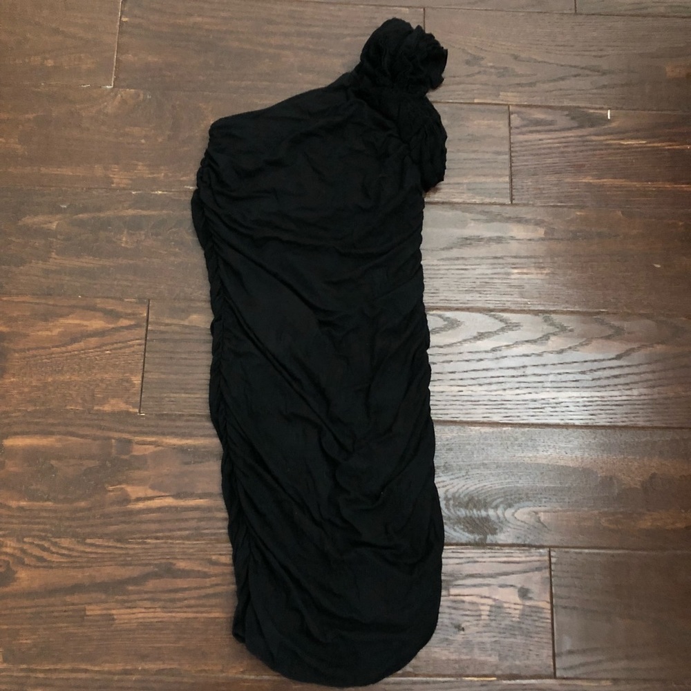 Black Off the Shoulder Dress